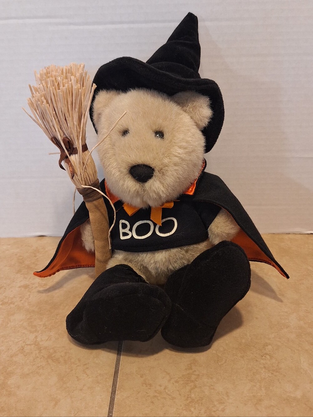 Starbucks 11th Edition Bearista Bears 2000 Halloween Witch BOO Bear Plush